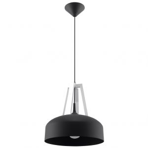 Sollux Lampa wisząca CASCO czarna/biała SL.0389 - 0389_1_k.jpg