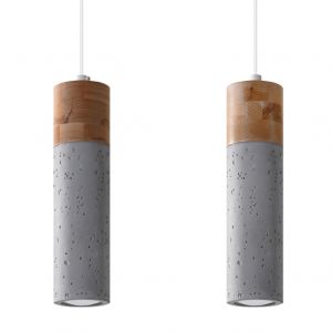 Sollux Lampa wisząca ZANE 2 szara SL.0966 - 0966_1_k.jpg