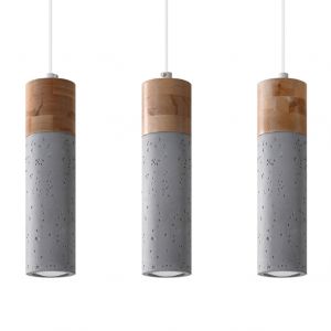 Sollux Lampa wisząca ZANE 3 szara SL.0967 - 0967_1_k.jpg
