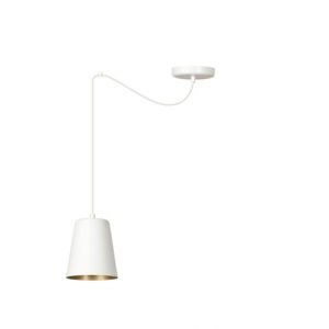 Emibig lampa wisząca LINK 1 WHITE / GOLD E27 60W MAX 456/1 - 0a93de65b3c504629585fb5ebea4b75da273eadc.jpg