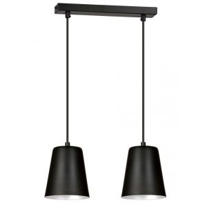 Emibig lampa wisząca MILAGRO 2 BLACK / WHITE E27 60W MAX 396/2 - 0da1bba2708af7d9997475af6bd64d2b95f9d4f0.jpg