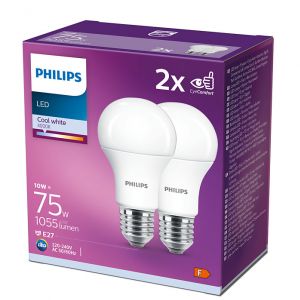 Żarówka LED E27 10W (75W) neutralna biel dwupak indeks wycofany PHILIPS - 10w.jpg