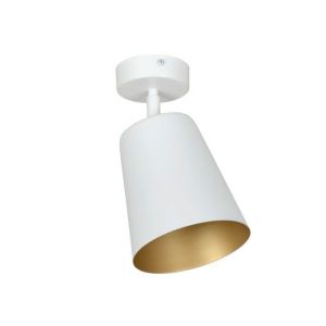 Emibig lampa wisząca PRISM 1 WHITE / GOLD E27 60W MAX 407/1 - 1704c358afd7256b6c33699c7f9396d11bb21aeb.jpg