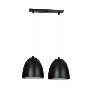 Emibig lampa wisząca LENOX 2 BLACK / WHITE E27 60W MAX 391/2 - 202c1c2888358290a486c6f5d64ee7754d07e9e3.jpg