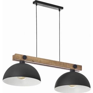TK-Lighting lampa wisząca Oslo 2xE27 max 60W czarna/sosna szczotkowana - 23395d2b96750d5f014e9926541364d2a2f840a1.jpg