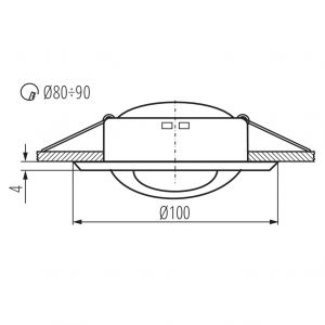 Oprawa punktowa 1x50W GU5,3 12V IP20 ARGUS CT-2117-C chrom 00309 KANLUX - 309.jpg