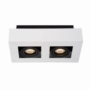 ITALUX lampa natynkowa Casemiro GU10 50W 230V IP20 kolor - biały, czarny - 434c1a96a45c5265301fea406afa50945432d897.jpg