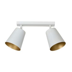 Emibig lampa wisząca PRISM 2 WHITE / GOLD E27 60W MAX 407/2 - 5dfa05152144acc5824daeabaf5d1379f072d142.jpg