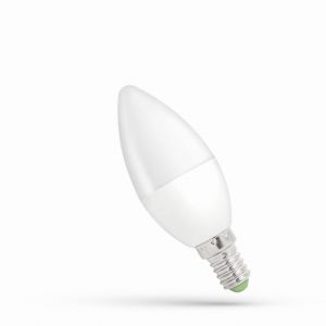 Żarówka LED ŚWIECOWA E14 230V 6W 520lm 3000K ciepła biel WOJ+13026 Spectrum Led - 68f363903a59b7d88f8b60d58a048d351868de55.jpg