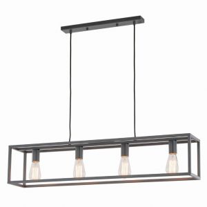 ITALUX lampa wisząca Sigalo E27 60W 220V IP20 kolor - szary piaskowany - 84ac466e014eca5ed203b7892dfe0b615850a390.jpg