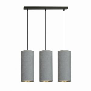 Emibig lampa wisząca Bente 3 3xE27 szara/czarna 1060/3 - 8a5b094fb71f64c30c325646f2d9587193a24bf8.jpg