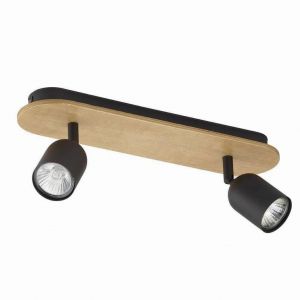 TK-Lighting lampa sufitowa Top Wood 2xGU10 LED max 50W czarna - cfabeb7c7b86e5818218a0c225c31355739bbbf2.jpg