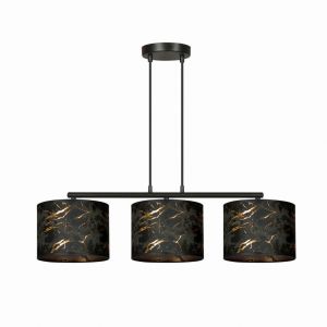 Emibig lampa wisząca BRODDI 3 BL MARBEL BLACK E27 60W MAX 1048/3 - eb52097db2eb100408f419e92517d5d62a997d0d.jpg