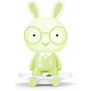 Lampex Lampka dekoracyjna Bunny Skater zielona E14 1x3W - lampka_dekoracyjna_bunny_skater.png