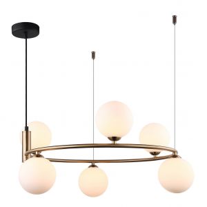 ITALUX lampa wisząca Amily G9 25W 220-240V IP20 kolor - złoty - mdm-3974_6_bro.jpg