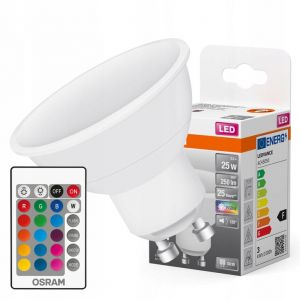 Żarówka LED HALOGEN GU10 4,5W OSRAM RGBW RGB+PILOT LEDVANCE - zarowka-led-gu10-2-9w-rgb-w-827-osram-pilot.jpg