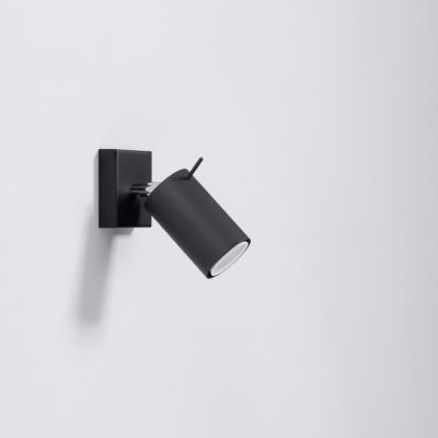 Sollux Kinkiet Ring czarny SL.0091 (SL.0091)