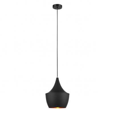 ITALUX lampa wisząca Pedro E27 40W 220V-240V IP20 kolor - czarny, mosiężny (MDM-2362/1)