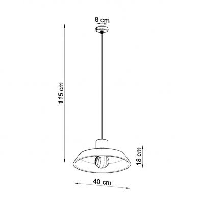 Sollux Lampa wisząca AFRA SL.0282 (SL.0282)