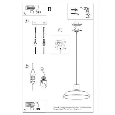 Sollux Lampa wisząca AFRA SL.0282 (SL.0282)