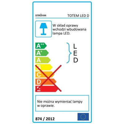 Plafon oprawa lampa sufitowa LED TOTEM 16W 4000K 03929 IDEUS (03929)