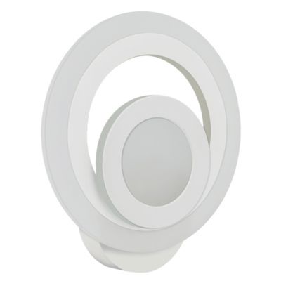 Oprawa lampa dekoracyjna kinkiet LED 14 W ORBIT LED WHITE neutralna  IDEUS (04028)