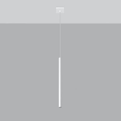 Sollux Lampa wisząca Pastelo 1 biała SL.0465 (SL.0465)