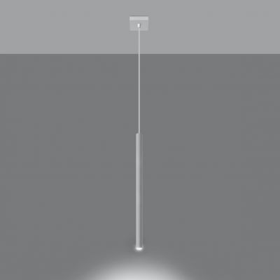 Sollux Lampa wisząca Pastelo 1 biała SL.0465 (SL.0465)