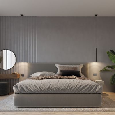 Sollux Lampa wisząca Pastelo 1 czarna SL.0469 (SL.0469)