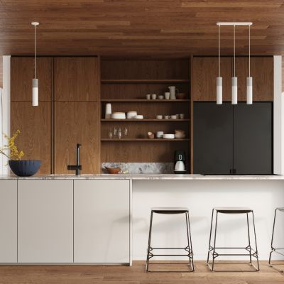 Sollux Lampa wisząca BORGIO 3L biały SL.0649 (SL.0649)