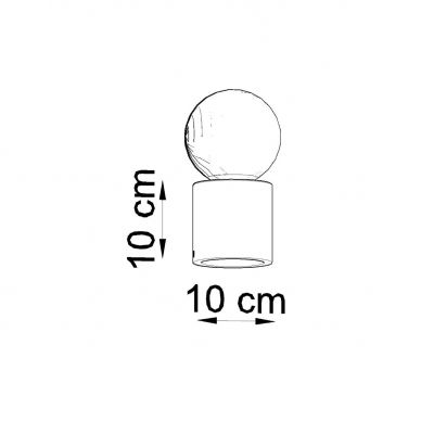 Sollux Lampa biurkowa SALGADO naturalne drewno SL.0674 (SL.0674)