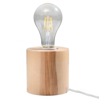 Sollux Lampa biurkowa SALGADO naturalne drewno SL.0674 (SL.0674)