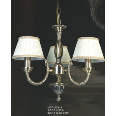 ITALUX lampa wisząca Frati E14 40W 220V-240V IP20 kolor - złoty (MD71028/3)