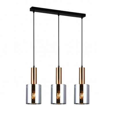 ITALUX lampa wisząca Sardo E27 40W 220-240V IP20 kolor - mosiężny (PND-5581-3-BRO+SG)