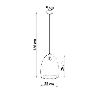 Sollux Lampa wisząca ceramiczna BUKANO SL.0842 (SL.0842)