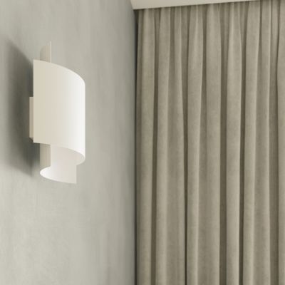 Kinkiet IMPACT biały lampa ścienna stal oprawa LED (SL.0857)