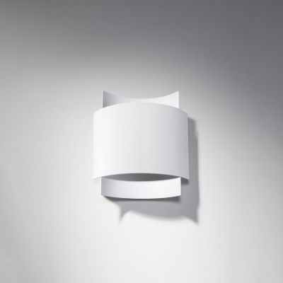 Kinkiet IMPACT biały lampa ścienna stal oprawa LED (SL.0857)