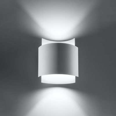Kinkiet IMPACT biały lampa ścienna stal oprawa LED (SL.0857)