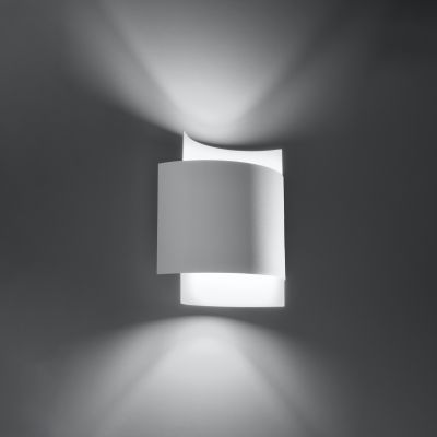 Kinkiet IMPACT biały lampa ścienna stal oprawa LED (SL.0857)