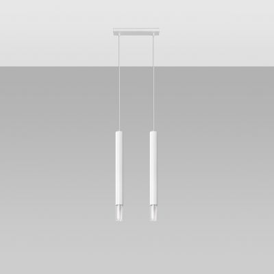 Sollux Lampa wisząca WEZYR 2 biała SL.0958 (SL.0958)