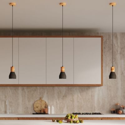 Sollux Lampa wisząca QUBIC czarna SL.0963 (SL.0963)