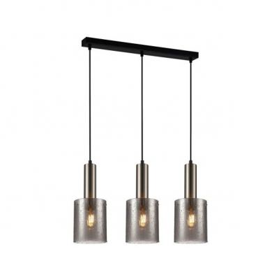 ITALUX lampa wisząca Sardo Rain E27 40W 220-240V IP20 kolor - nikiel satynowany (PND-5581-3-SC+RNSG)