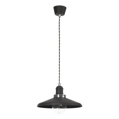 Lampex lampa wisząca Gipssy czarna E27 1x40W (527/1 CZA)