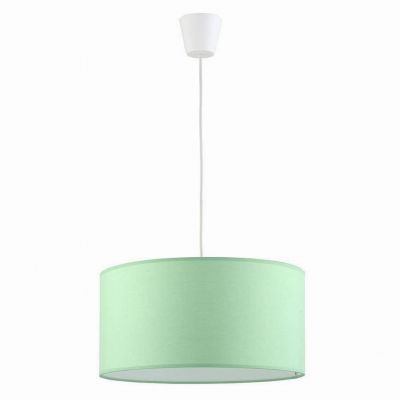 TK-Lighting lampa wisząca Rondo Kids 1xE27 max 15W biała/miętowa (3233)