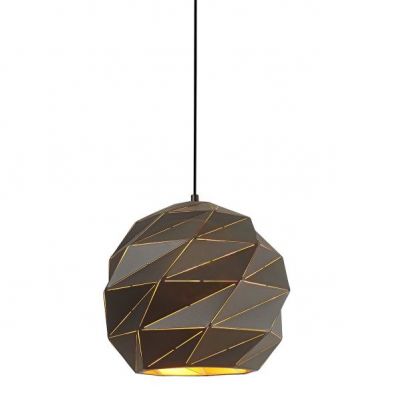 ITALUX lampa wisząca Palermo (PND-2424-1L-GR+GD)