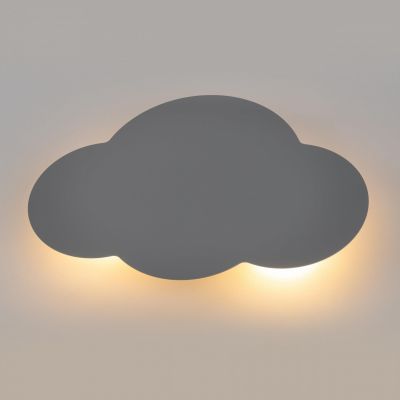 Kinkiet CLOUD szara 2xG9 chmurka do pokoju dziecięcego 4965 TK Lighting (4965)