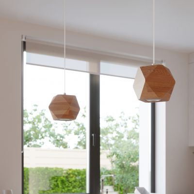 Sollux Lampa wisząca WOODY naturalne drewno SL.1011 (SL.1011)