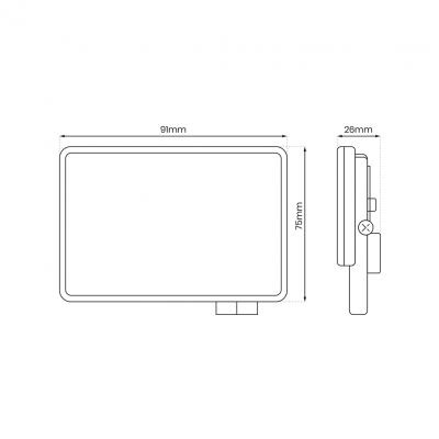 Naświetlacz LED 10W 950lm 5000K Eko-Light (EKN9013)