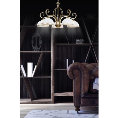 Emibig lampa wisząca WIVARA 5 GOLD E27 60W MAX 149/5 (149/5)