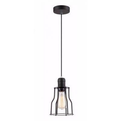 ITALUX lampa wisząca Moshi E27 60W 220V-240V IP20 kolor - czarny (MDM-2274/1)